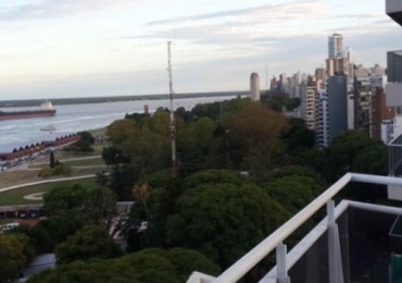 VENTA MONOAMBIENTE, TERRAZA EXCLUSIVA, VISTA FRANCA RIO. BALCON. IMPECABLE